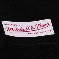 Sweat-shirt à col rond en polaire Mitchell & Ness noir Alabama Crimson Tide pour homme