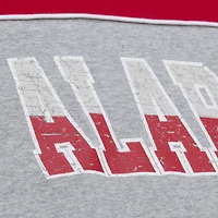 Men's Mitchell & Ness  Crimson Alabama Tide Fleece Sweatshirt