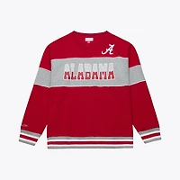 Sweat-shirt polaire Mitchell & Ness Crimson Alabama Tide pour homme