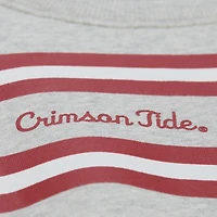 Men's Mitchell & Ness Heather Gray Alabama Crimson Tide All Over Print Sweatshirt
