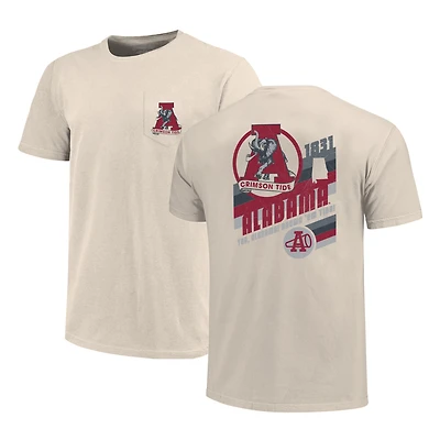 T-shirt homme Alabama Crimson Tide Big & Tall Vault Vintage Logo Core