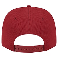 Men's New Era Crimson Alabama Crimson Tide Patched 9SEVENTY Stretch-Snap Adjustable Hat