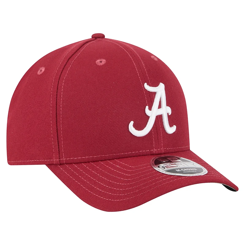 Casquette ajustable 9FORTY M-Crown de l'équipe Crimson Tide de l'Alabama New Era pour homme