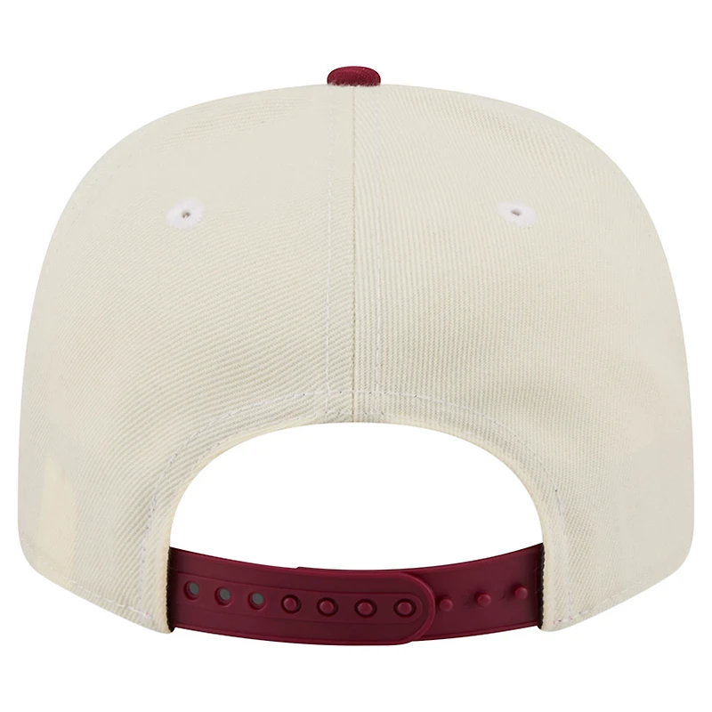 Men's New Era White/Crimson Alabama Crimson Tide America's 250th 9SEVENTY Adjustable Hat