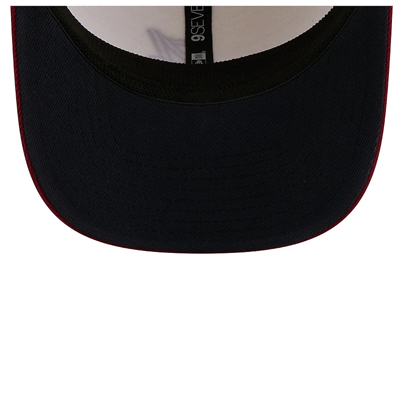 Men's New Era White/Crimson Alabama Crimson Tide America's 250th 9SEVENTY Adjustable Hat