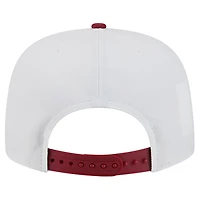 Men's New Era White/Crimson Alabama Crimson Tide Retro 2018 Orange Bowl Champions 9FIFTY A-Frame Snapback Hat