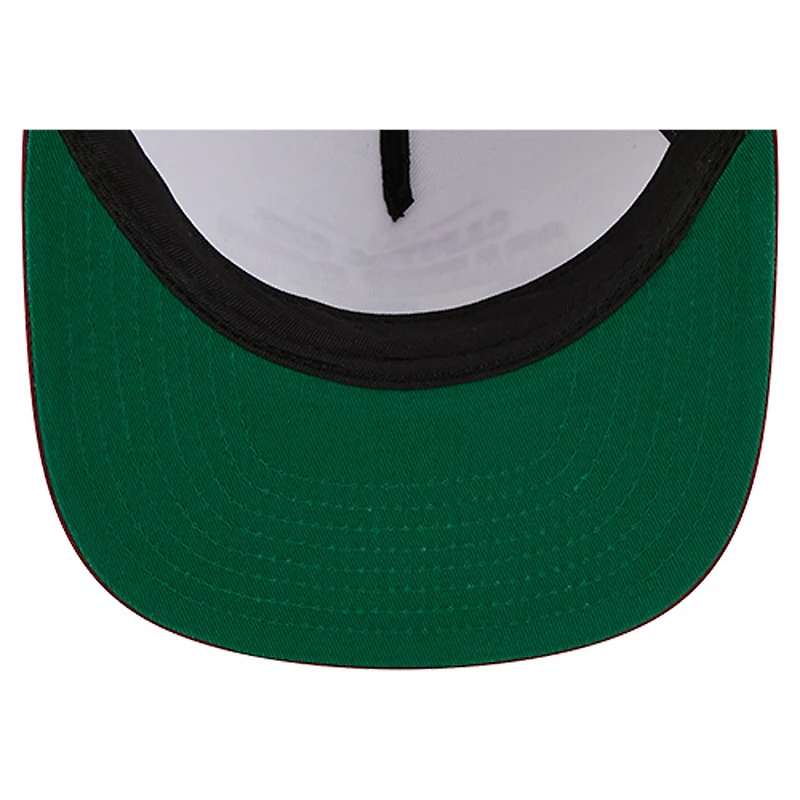 Men's New Era White/Crimson Alabama Crimson Tide Retro 2018 Orange Bowl Champions 9FIFTY A-Frame Snapback Hat