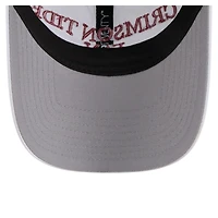 Casquette ajustable New Era Alabama Crimson Tide Fan 9TWENTY pour homme, blanche