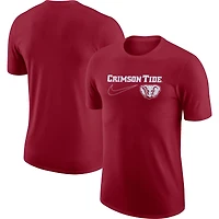 T-shirt Nike Crimson Alabama Tide Swoosh Max90 pour homme