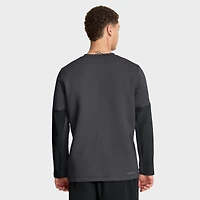 Men's Nike Crimson Alabama Tide 2025 Sideline Coach Therma-FIT Long Sleeve T-Shirt