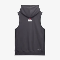 Men's Nike  Anthracite Alabama Crimson Tide 2026 Sideline Sleeveless Dri-FIT Hoodie