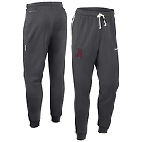 Men's Nike Anthracite Alabama Crimson Tide Sideline Standard Issue Dri-FIT Taper Pants