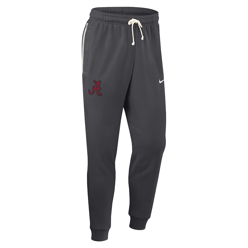 Men's Nike Anthracite Alabama Crimson Tide Sideline Standard Issue Dri-FIT Taper Pants