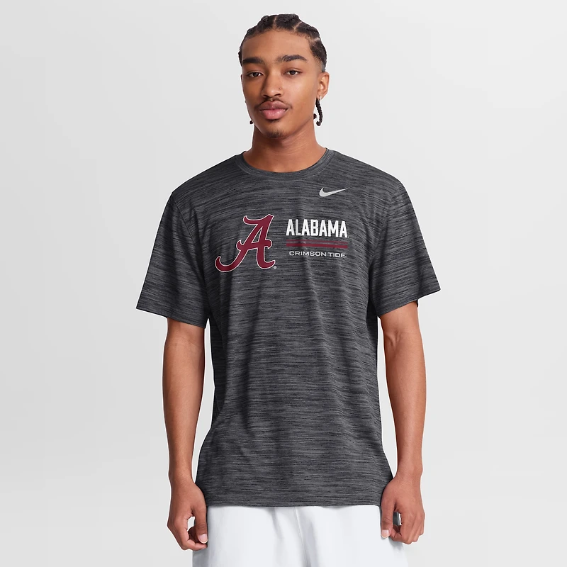 Men's Nike Crimson Alabama Tide Sideline Velocity Dri-FIT T-Shirt
