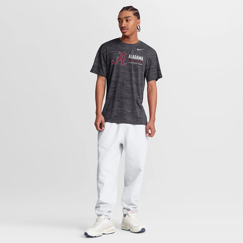 Men's Nike Crimson Alabama Tide Sideline Velocity Dri-FIT T-Shirt