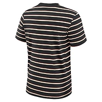 Men's Nike Black Alabama Crimson Tide Athletic Prep Legacy Summit Stripe T-Shirt