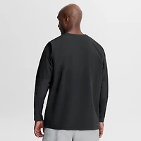 Men's Nike Black Alabama Crimson Tide Dugout Dri-FIT Quarter-Zip Long Sleeve Windshirt