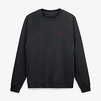 Sweat-shirt raglan Nike Dri-FIT Premium Performance noir Alabama Crimson Tide pour homme