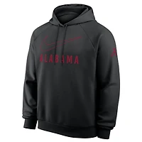 Men's Nike Black Alabama Crimson Tide Premium Raglan Dri-FIT Hoodie