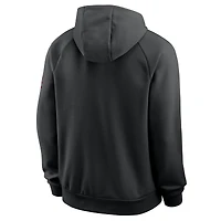 Men's Nike Black Alabama Crimson Tide Premium Raglan Dri-FIT Hoodie