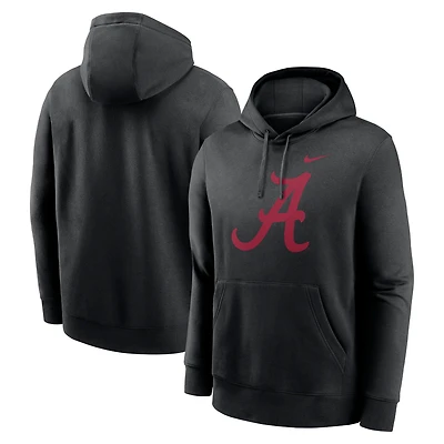 Men's Nike Black Alabama Crimson Tide Primetime Club Fleece Pullover Hoodie