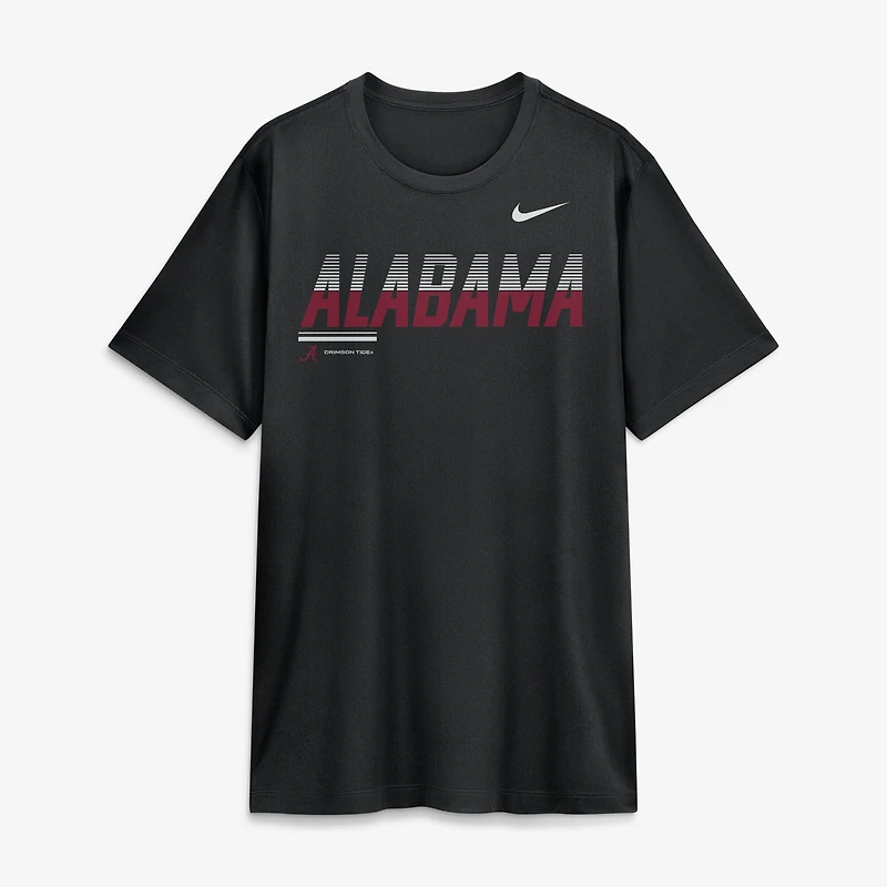 Men's Nike Gray Alabama Crimson Tide Sideline Legend Dri-FIT T-Shirt