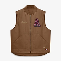 Men's Nike Brown Alabama Crimson Tide Academic Padded Full-Zip Vest