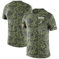 Men's Nike Camo Alabama Crimson Tide Military Dri-FIT T-Shirt