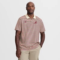 Men's Nike Crimson/White Alabama Crimson Tide Primetime Victory Striped Dri-FIT Polo