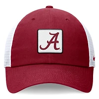 Casquette ajustable Nike Crimson/White Alabama Crimson Tide Primetime Club Trucker pour homme