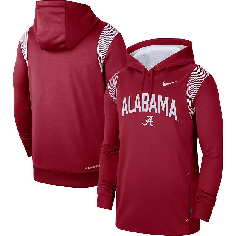 Nike Crimson Alabama Tide 2022 Game Day Sideline Performance Sweat à capuche pour homme