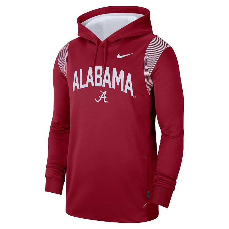 Nike Crimson Alabama Tide 2022 Game Day Sideline Performance Sweat à capuche pour homme