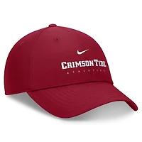 Casquette ajustable Nike Crimson Alabama Crimson Tide 2024/25 On-Field Club Performance pour homme