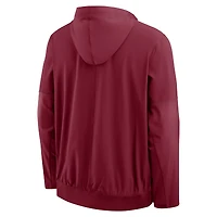 Veste anorak à demi-zip et capuche Nike Crimson Alabama Tide 2026 pour homme