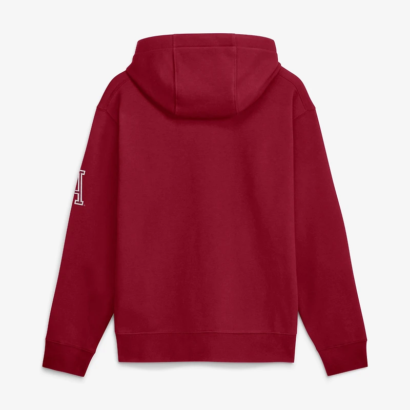 Men's Nike  White Alabama Crimson Tide 2026 Sideline Club Fleece Hoodie