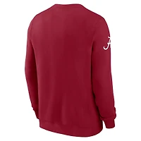 Men's Nike Crimson Alabama Tide 2026 Sideline Club Sweatshirt