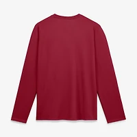 Men's Nike Crimson Alabama Tide 2026 Sideline Coaches UV Dri-FIT Long Sleeve Shirt