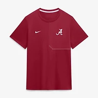 Men's Nike Crimson Alabama Tide 2026 Sideline UV Dri-FIT Coaches Shirt