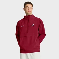 Veste à capuche et demi-zip Nike Crimson Alabama Tide Anorak pour homme