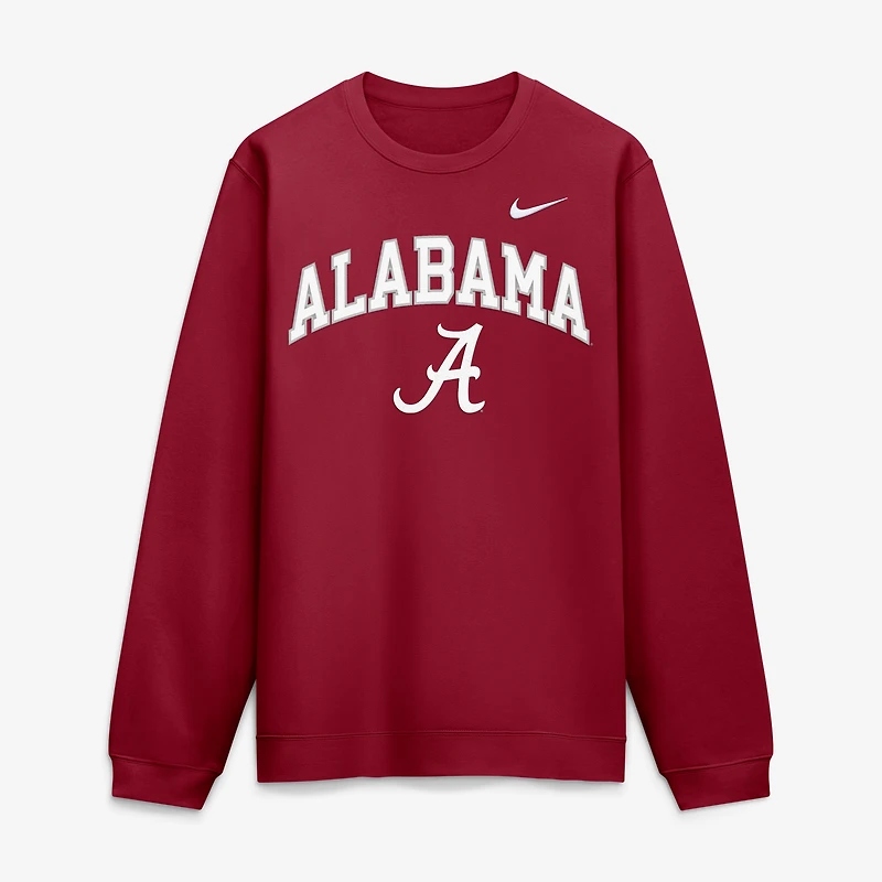 Sweat-shirt Nike Crimson Alabama Tide Arch pour homme
