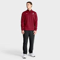 Men's Nike Crimson Alabama Tide Coaches Premium Dri-FIT Half-Zip Pullover