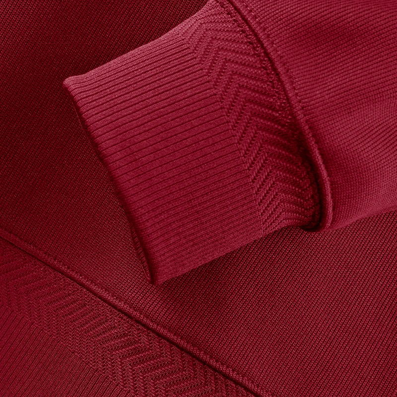 Men's Nike Crimson Alabama Tide Coaches Premium Dri-FIT Half-Zip Pullover