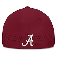 Casquette Nike Crimson Alabama Tide Gameday Aerobill Swooshflex Dri-FIT pour homme