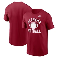 T-shirt Nike Crimson Alabama Legacy Football Icon pour homme