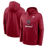 Men's Nike Alabama Crimson Tide Legacy Logo Club Fleece Pullover Hoodie