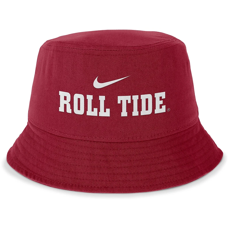 Men's Nike Crimson Alabama Tide Local Apex Bucket Hat