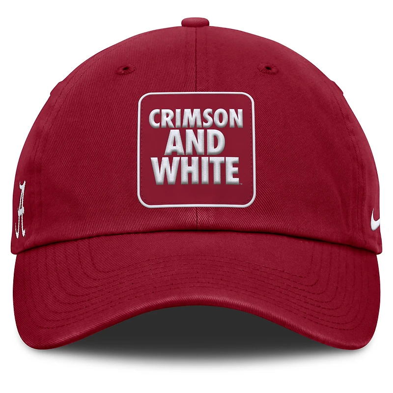 Men's Nike Crimson Alabama Crimson Tide Local Club Adjustable Hat