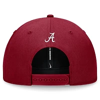 Casquette ajustable Nike Crimson Alabama Crimson Tide Local Rise pour homme