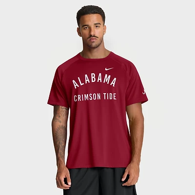 Men's Nike Crimson Alabama Tide Premium Performance Ready Raglan Dri-FIT T-Shirt