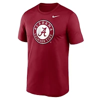 T-shirt Nike Crimson Alabama Tide Primetime Legend Alternate Logo pour homme